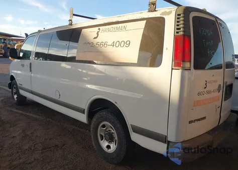 2001 Chevrolet Express from USA, damaged, VIN 1GAHG39RX11174924